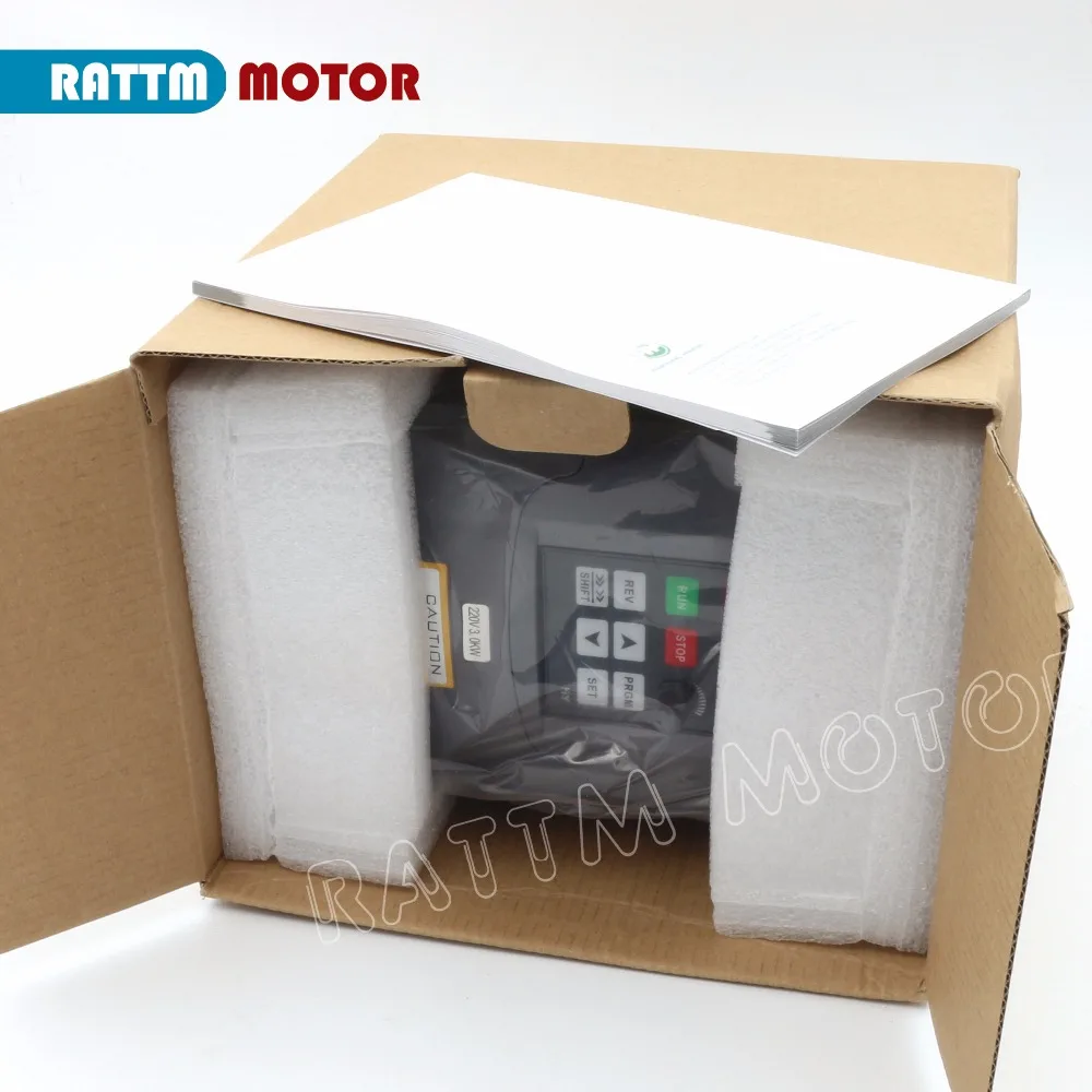 В Украину! 3KW VFD переменная частота 220V привод VFD инвертор 4HP выход 3 фазы 13A