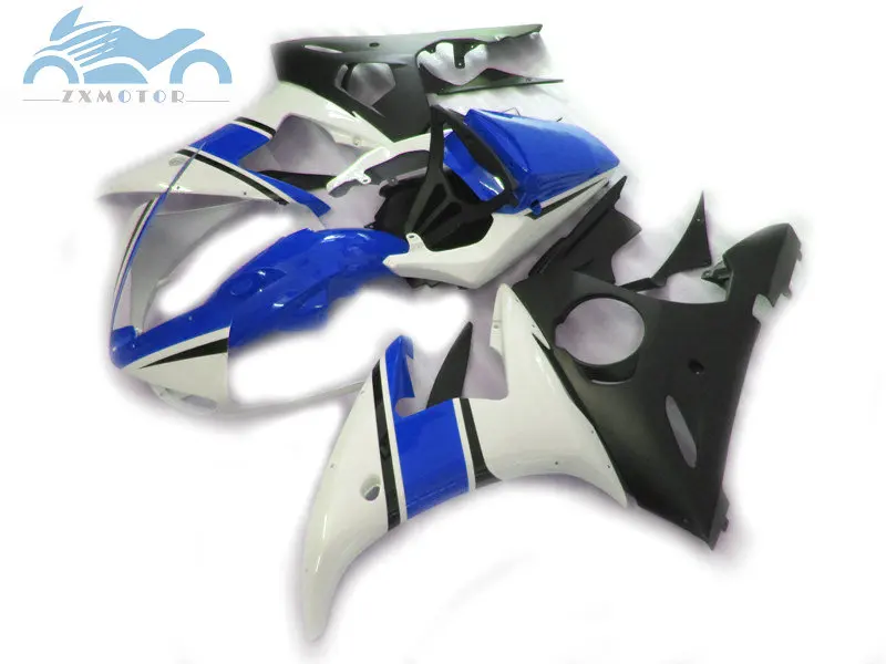 

Высококачественный комплект обтекателей для мотоцикла YAMAHA R6 YZFR6 2003-2005 YZF R6 03-05 ABS комплекты обтекателей синие белые черные детали DF45