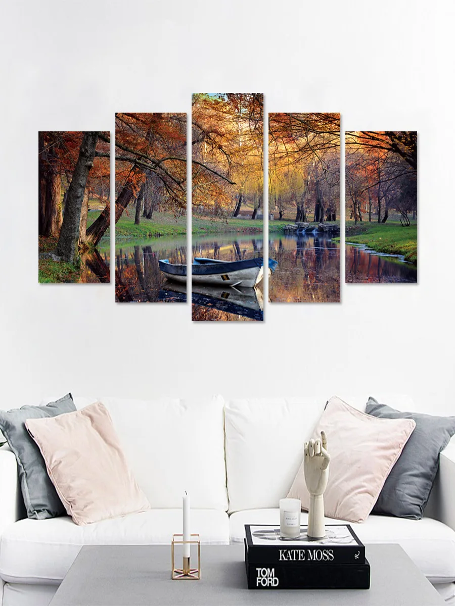 Новое поступление Современный 3D тропический дождь лес лист фрески обои ПВХ