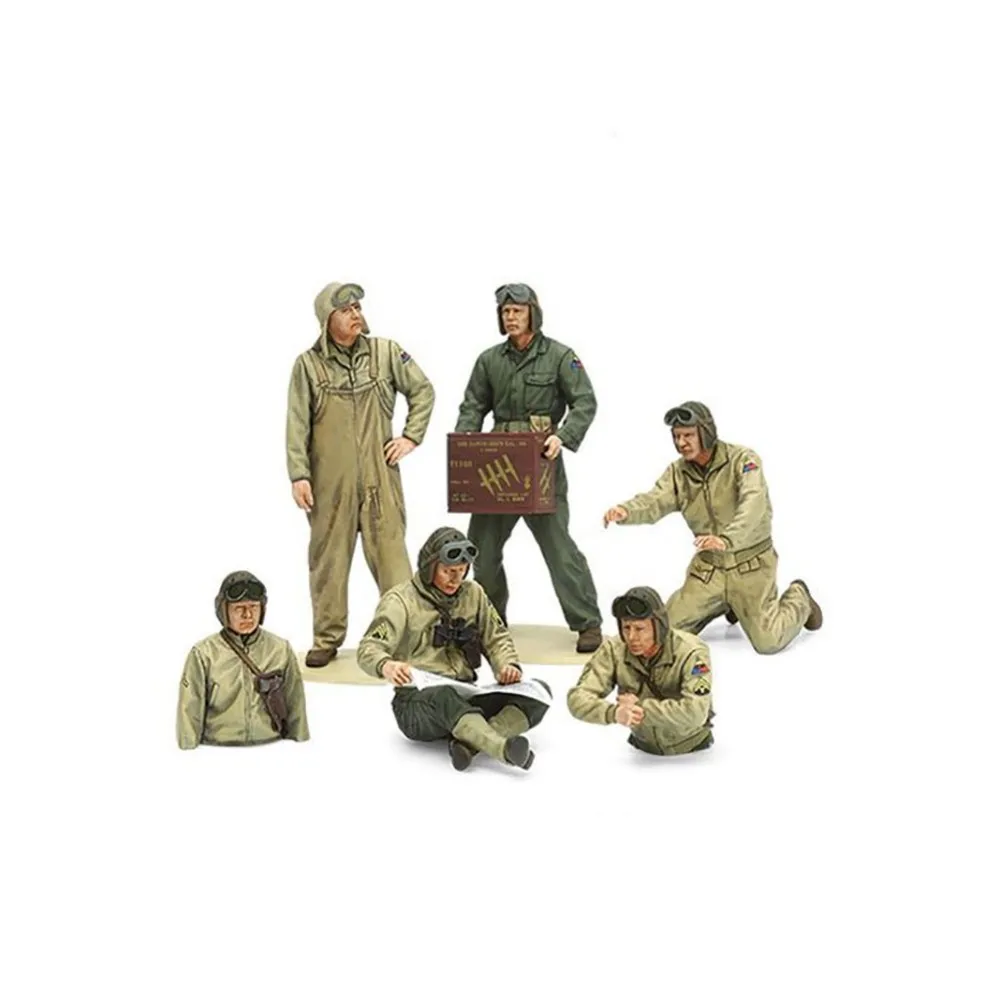 Tamiya 35347 1/35 Американский танк Европейский кинотеатр в сборе военные миниатюры