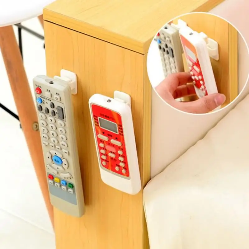 2 шт./партия Белый АБС пластик пульт дистанционного управления подвесные крючки