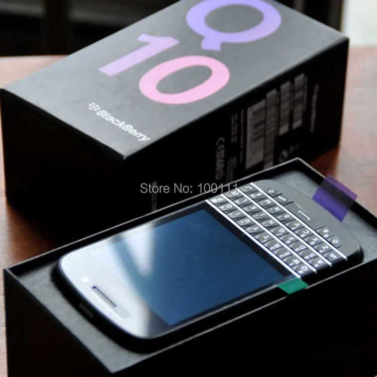 Q10 Blackberry 8MP 2 Гб ram 16 Гб rom мобильный телефон qwerty Восстановленный