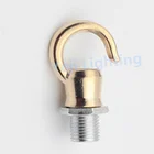 Потолочный крючок M10, винтажный металлический, с винтовым креплением, в стиле ретро, винтажный, розовая люстра