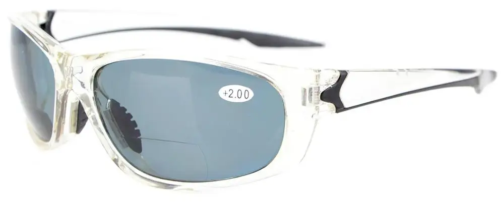 Clear Frame TH6145PGSG очки поликарбонатные поляризованные бифокальные спортивные солнцезащитные очки для мужчин и женщин TR90 небьющиеся+ 1,50/+ 2,0/+ 2,5 - Цвет оправы: Clear Frame