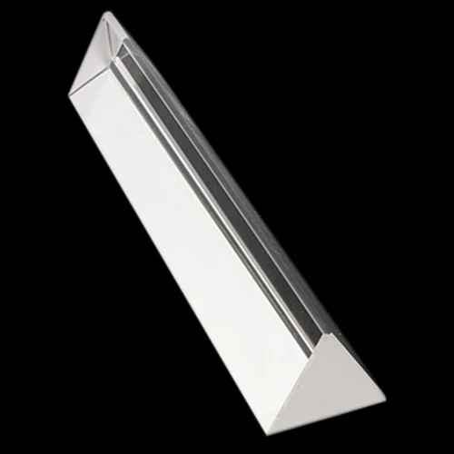 15cmx3cm Rainbow Optical Glass Triple Triangular Prism Physics Teaching Light Spectrum with Gift Box | Инструменты