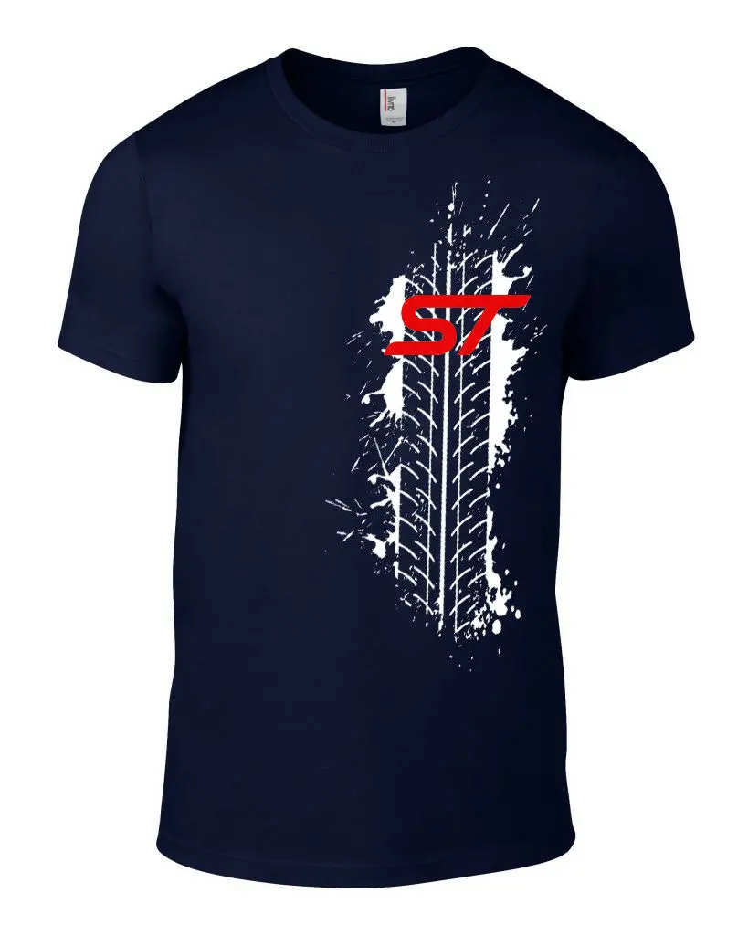 Модная Рождественская футболка с изображением американского автомобиля St Skid Mark