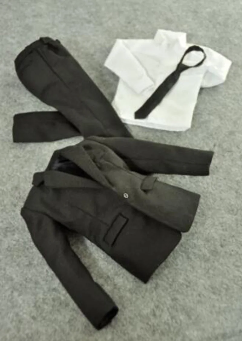 

1/6 Scale Man Boy Clothing Male Clothes Set Suit Set With Pants Ties Model Fit For 12"Collectible Doll Toys Accessories