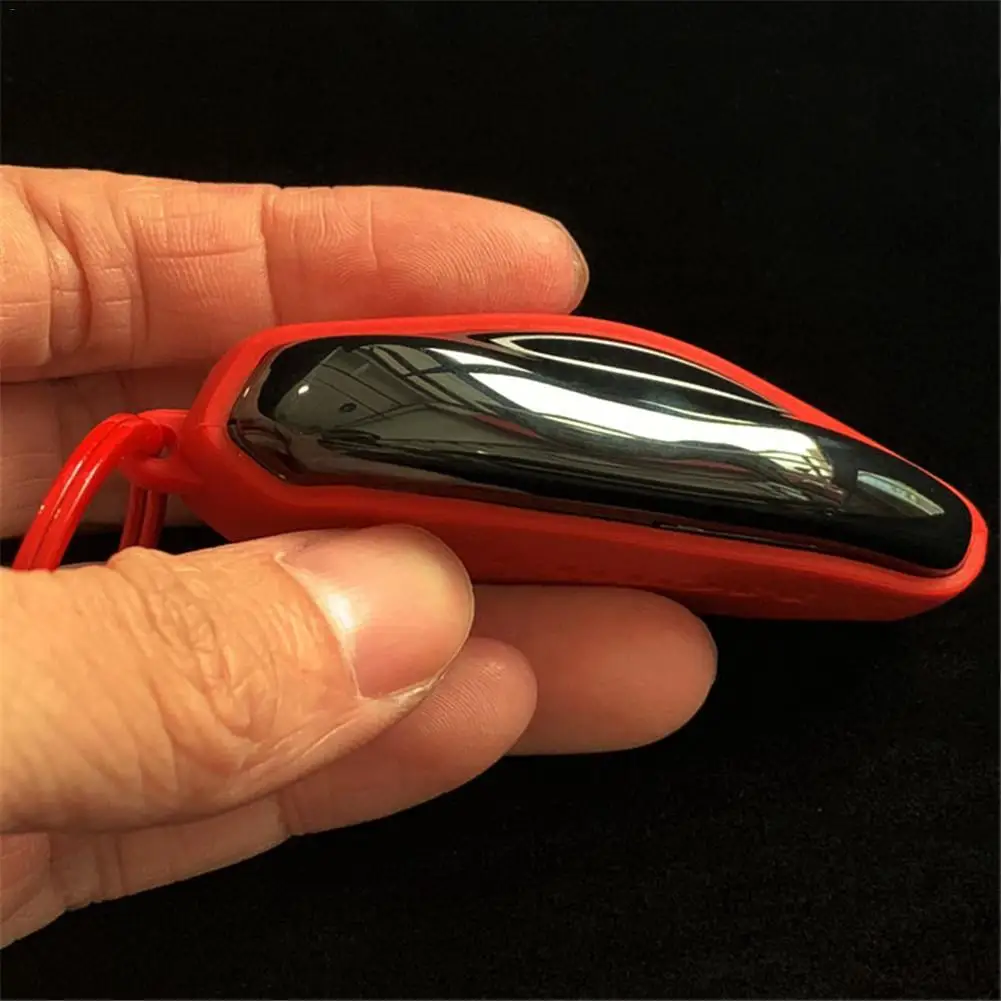 Модифицированный силиконовый чехол для ключа с подвеской защитный