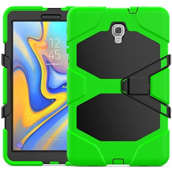 Для samsung Galaxy Tab A A2 10," SM-T590 T595 T597 планшет для детей Защитный защитный чехол-подставка в Военном Стиле - Цвет: Зеленый