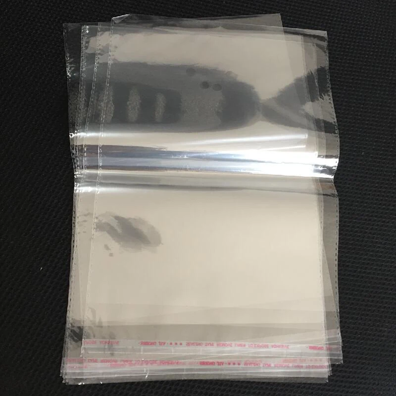 400 шт./лот 14x24 16x24 18x24 20x24 см прозрачные пластиковые OPP пакеты с отверстиями