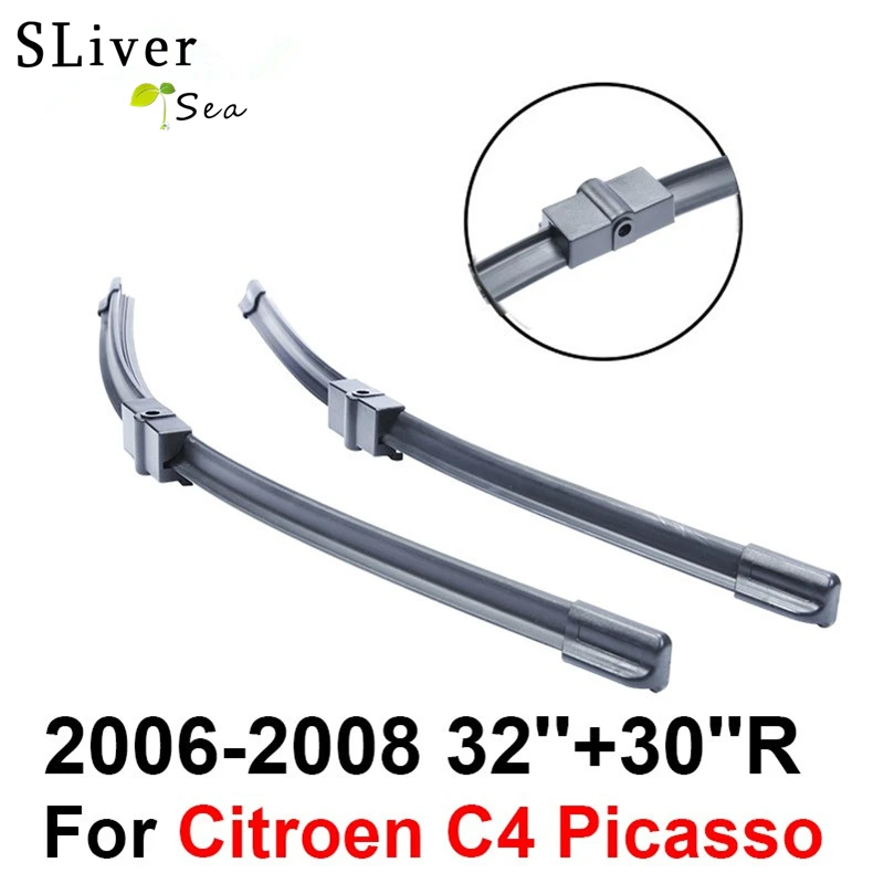 SLIVERYSEA щетка стеклоочистителя для автомобиля Citroen C4 Grand Picasso 2006 2008 32 + 30R аксессуары