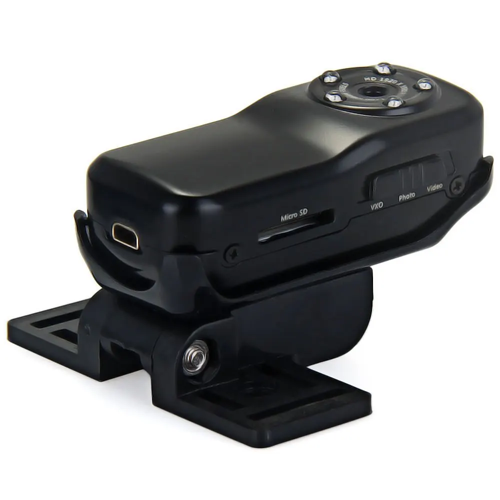 Мини 120 градусов Видеорегистраторы для автомобилей с ИК Ночное видение 1080 P Full HD