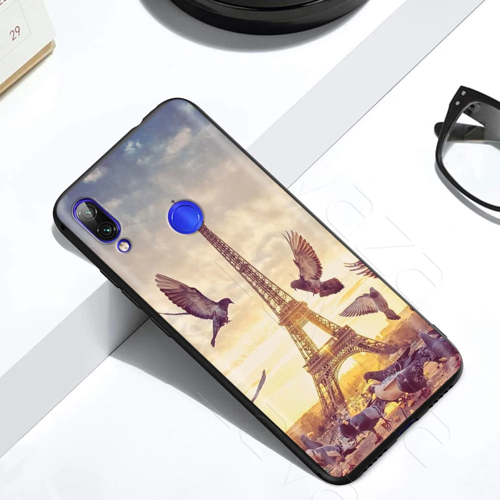 Lavaza Paris Eiffel Tower Case for Xiaomi Redmi Note 4A 4X 5 5A 6 6A 7 S2 Pro Go Prime Plus |
