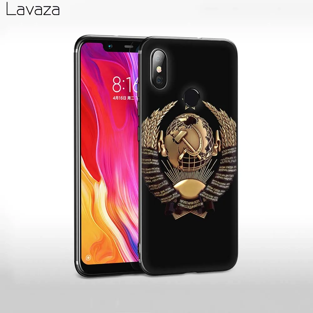 Lavaza Soviet Union USSR Grunge Soft TPU Case Cover for Xiaomi Mi 6 8 A2 Lite 9 Pro A1 Mix 2s Max 3 F1 Cases |