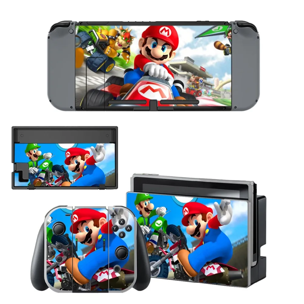 Mario Kart 8 Nintendo switch Skin NAND Switch Vinilo наклейка на кожу для NS консоль Joy con