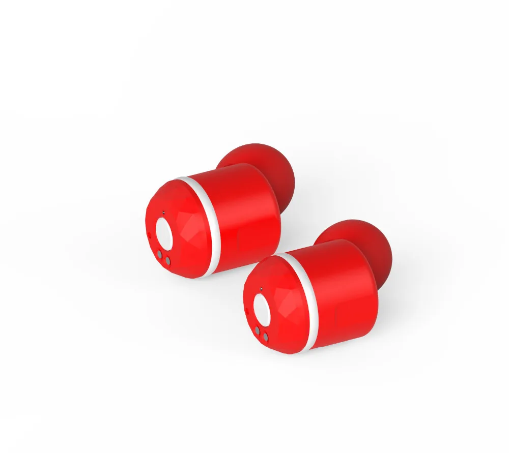 Беспроводной наушники Bluetooth True Музыка короче зарядки больше в режиме ожидания 10 м