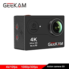 GEEKAM Экшн-камера H9 H9R, оригинальная ультра спортивная водонепроницаемая камера go HD 4K WiFi 1080P 60fps pro, уличная спортивная камера 170D
