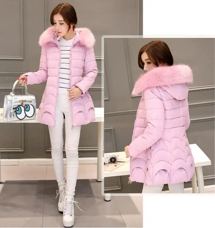 

Brand SexeMara Women winter coat 2017 women warm outwear cotton Jacket coat Womens Clothing High Quality TA1017