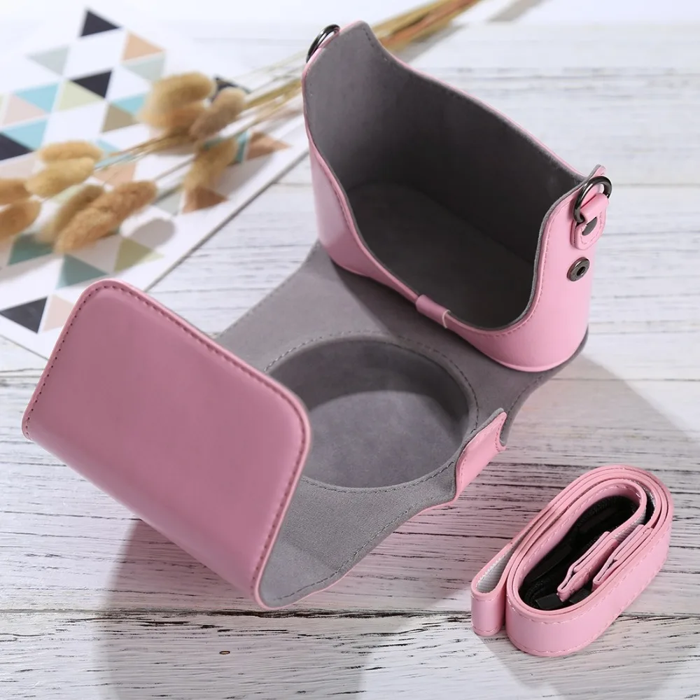 Всего тела Кожа PU цифровой Камера сумка для FUJIFILM instax mini 90/25/7/8/ 9 чехлы с