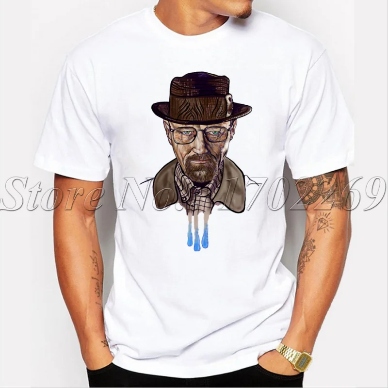 Мужская футболка с коротким рукавом принтом и в виде зомби | одежда