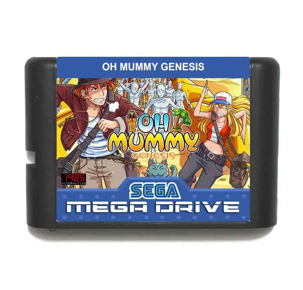 О Мумия 16 бит MD карточная игра с коробку для Sega Megadrive/Genesis|16 bit|md game16 bit md |