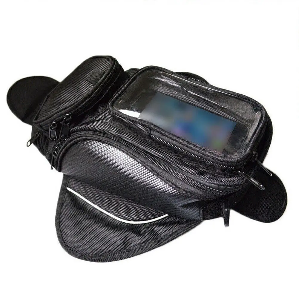 Магнитный Мотоцикл Велосипед сума мазута Бензобак сумка 4 отделения