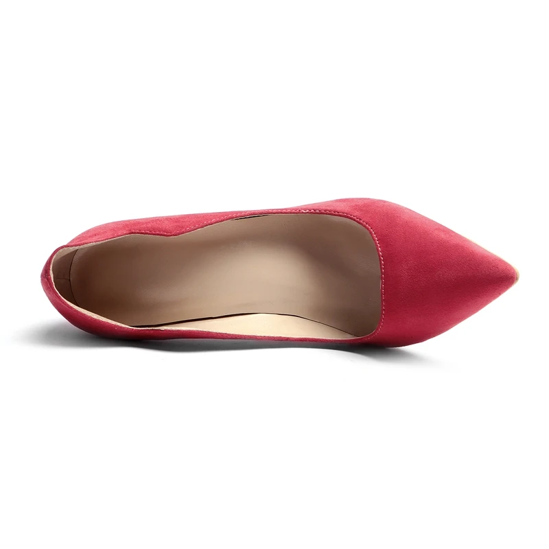 Новые модные женские туфли-лодочки на высоком тонком каблуке 12 см с заостренным