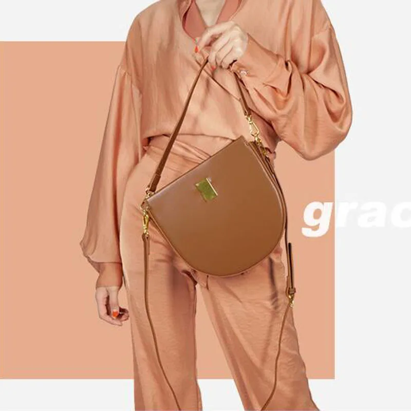 Женская сумка на плечо однотонная квадратная с карманом для телефона 2019|Сумки