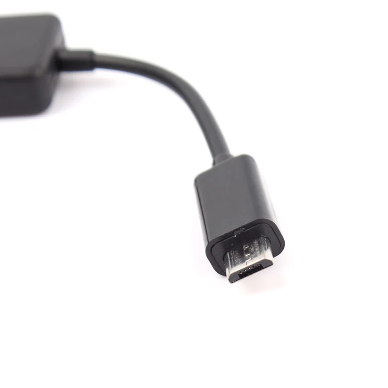 2 шт. двухпортовый концентратор Micro USB хост OTG адаптер кабель для Galaxy S5 S4 S3 и таблица