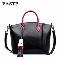 women casual tote genuine leather handbag bag fashion vintage large shopping bag designer crossbody bags big shoulder bag female