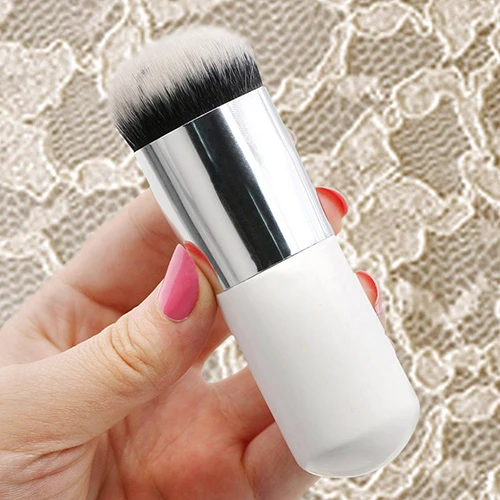 Большая круглая кисть для нанесения основы под макияж | Красота и здоровье