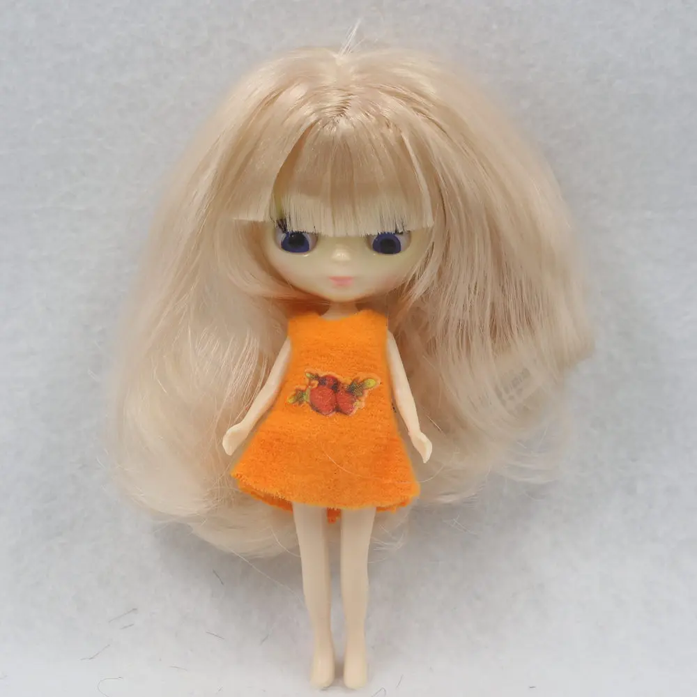 nude doll Ледяная Обнаженная мини-кукла Blyth 24 вида стиля, одежда случайный BJD - Цвет: nude doll
