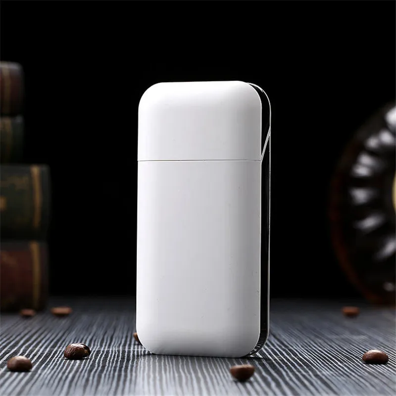 Набор сигаретных коробок с мини-электронным светильник er многоцветный узор металлический портативный светильник 10 чехол для сигарет гаджеты для мужчин