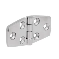 1 pcs marine flush door hinges 76mmx38mm casting strap hinge 316 stainless steel for boat yacht etc boat accessories