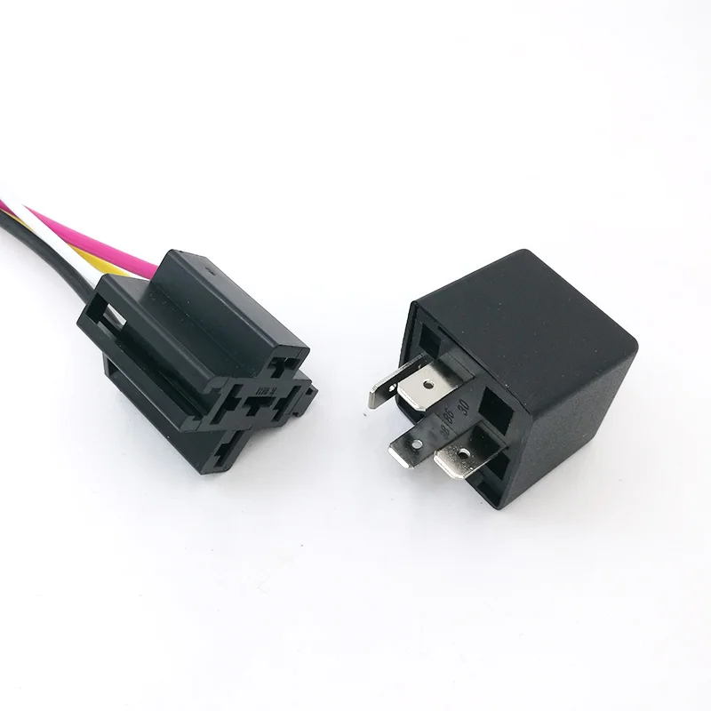 JD2912 реле 12V с разъем автомобильного реле 4pin 5Pin 24V 40A