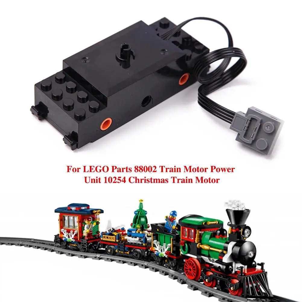

For Building Block Parts 88002 Train Motor Power Unit 10254 Christmas Train Motor