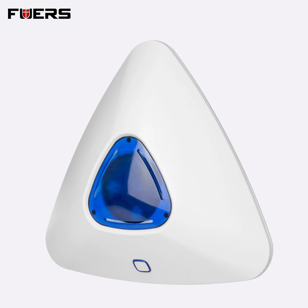 Беспроводная сигнализация FUERS 433 МГц со вспышкой звукосветильник сирена датчик