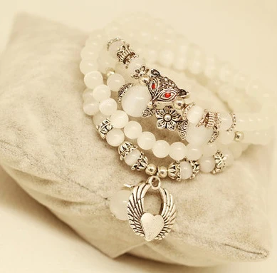 Новый натуральный розовый 6 мм Хрустальный Камень буддийские молитвенные бусы