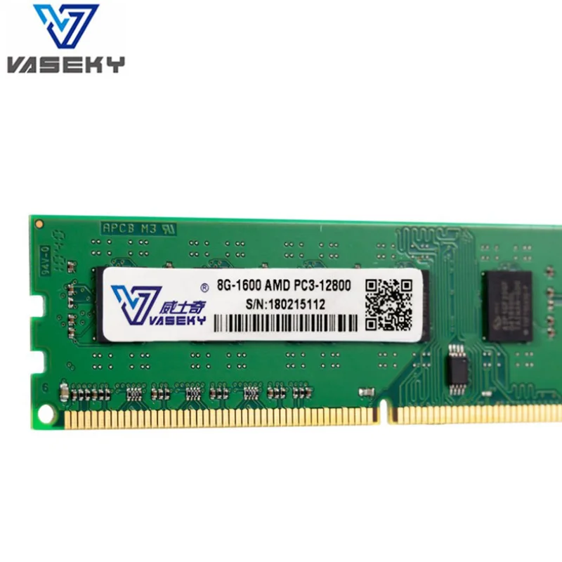 Оперативная память для настольного компьютера Vaseky DDR3 8 Гб 1600 МГц Rams 240pin 1 5 в