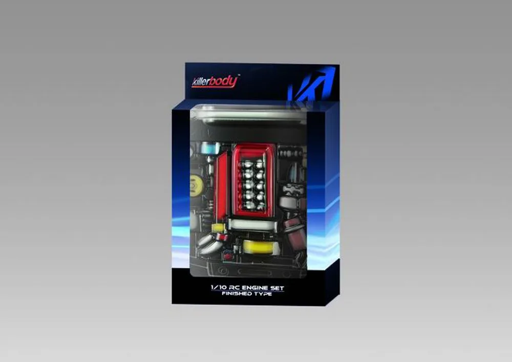 Killerbody 48504 модифицированный вертикальный двигатель готового типа подходит для 1/10