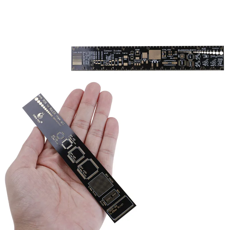 Линейка PCB 15 см для электронных инженеров устройство изготовления щек