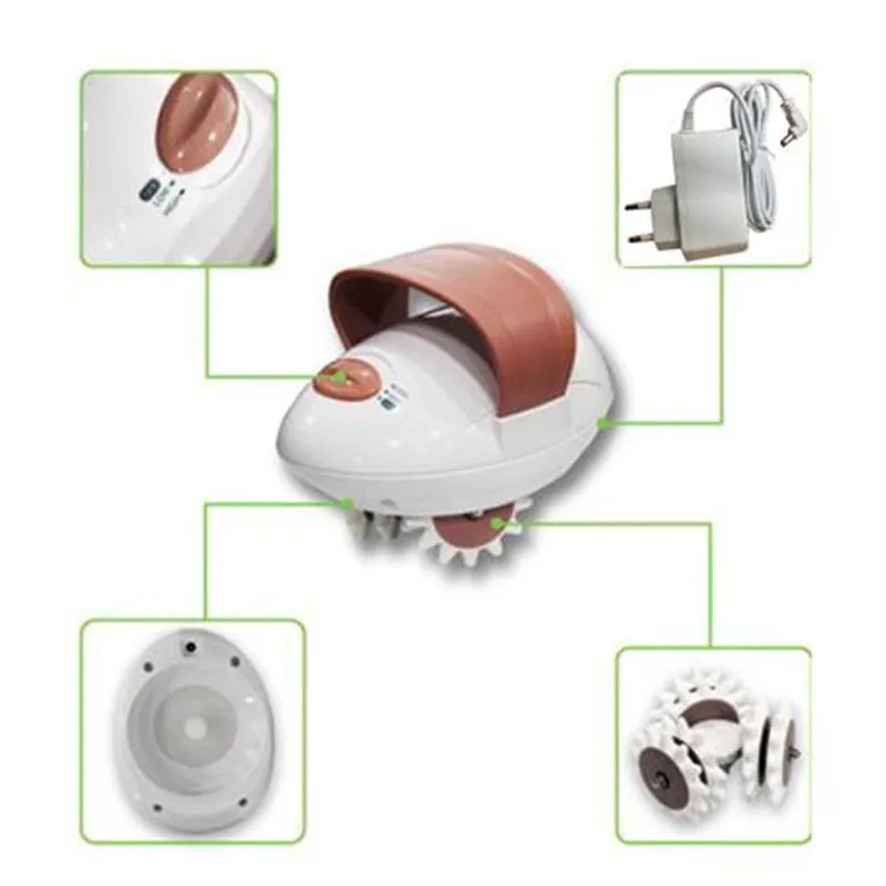 ЕС вилка Электрический массажер для тела всего стройнее ролик потери веса