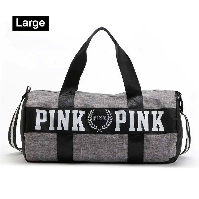 Gray Large Нейлоновая уличная Мужская и женская многофункциональная большая спортивная сумка Sac De спортивная сумка для фитнеса через плечо спортивная сумка Горячая Женская Йога коврик вещевой мешок - Цвет: Gray Large