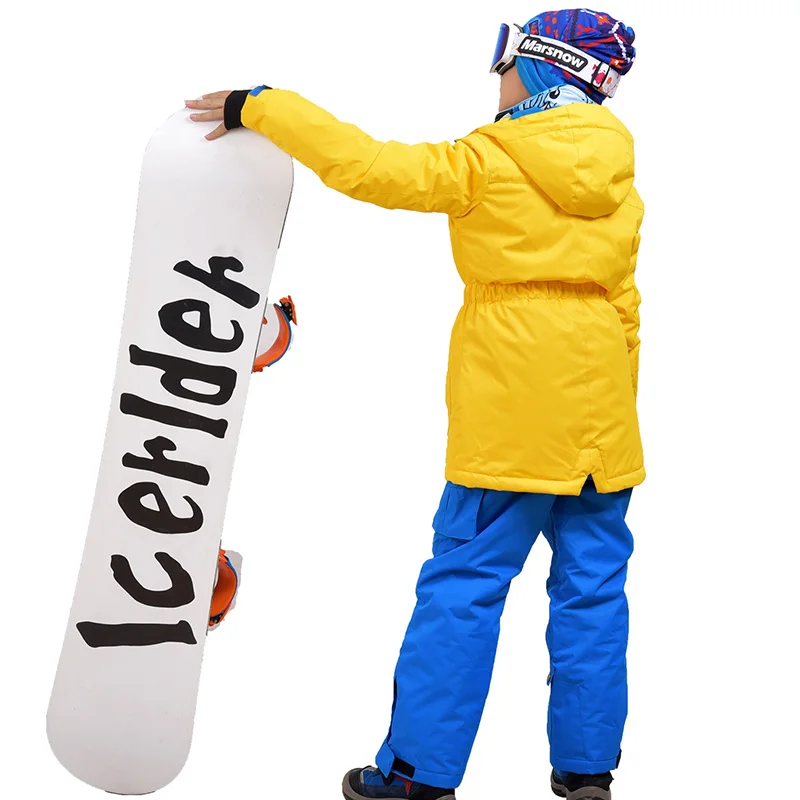 Marsnow лыжная куртка и брюки для детей новинка 2017 бесплатная доставка Детский