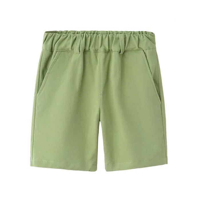 Khaki Kids For Boys Pants Cotton Polyester Middle Casual Trousers Shorts Boy KP-1819 |