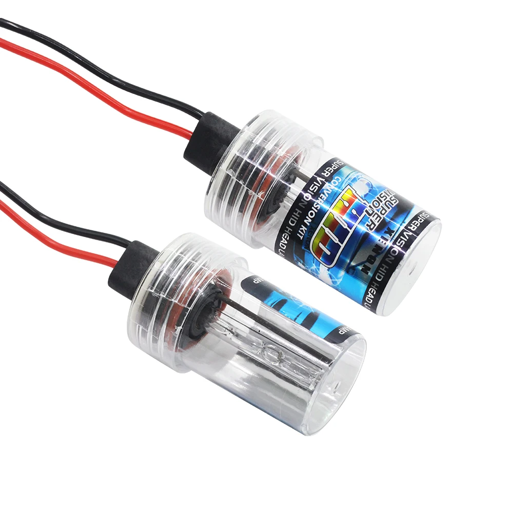 Buildreamen2 55 Вт 12 В HID ксеноновая лампа H1 H3 H7 H8 H9 H11 9005 HB3 9006 HB4 880 881 3000K 12000K для