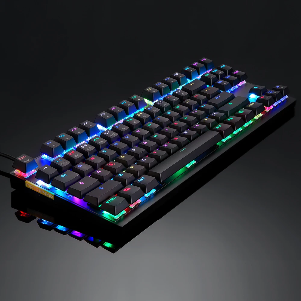Игровая механическая клавиатура Motospeed K82 с подсветкой для геймеров RGB компьютера