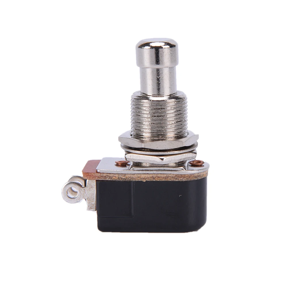 

2.2*3.2*1.2cm SPST Momentary Soft Touch Push Button Stomp Foot Pedal Electric Guitar Switch