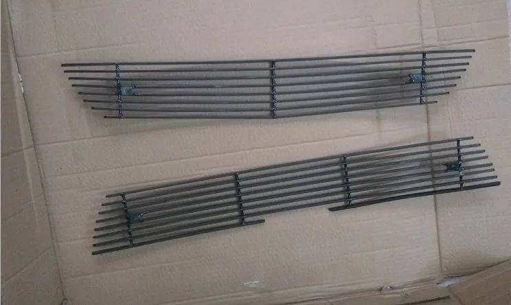 Заготовка решетка гриль Вставки для 2011 2013 Chevy Sonic AVEO 2 шт.|grille insert|aveo grillinsert |
