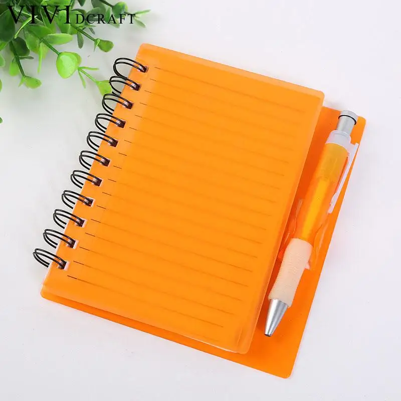 Vividcraft Корея Kawaii Канцелярские Пластик крышка Sketchbook Тетрадь для студентов